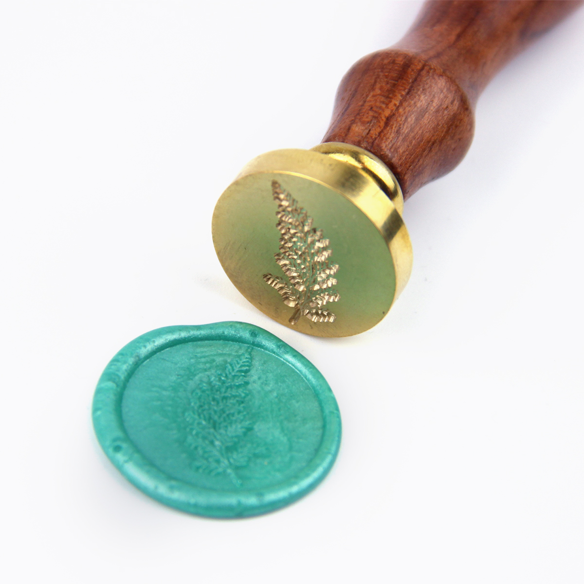 Siegelstempel, Strauch, Ø 25mm – Siegel, Stempel, Petschaft, Wachssiegel, Brieffreundschaft, Hochzeitseinladungen