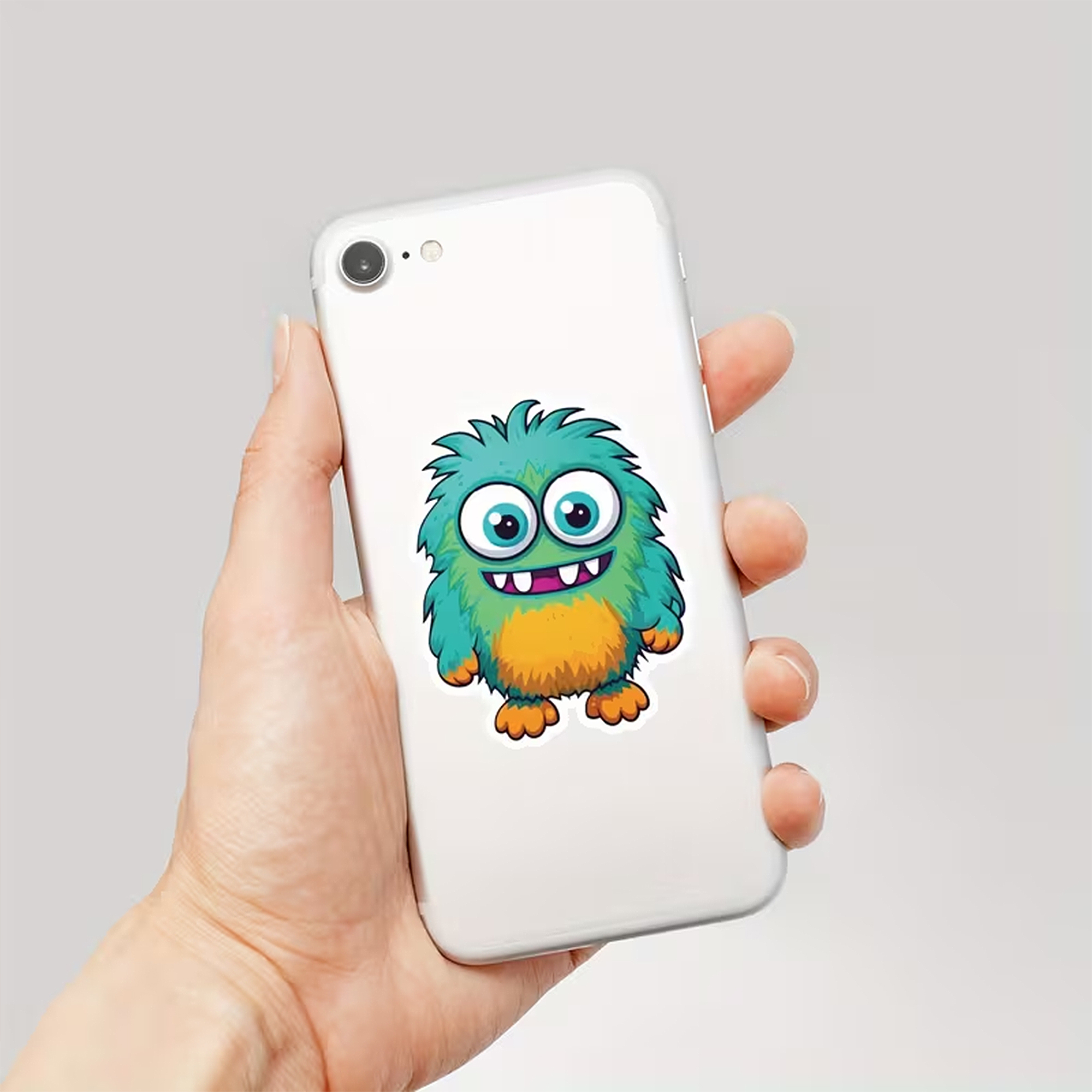 Niedliche Monster Sticker – 50 verschiedene Vinyl-Aufkleber selbstklebend