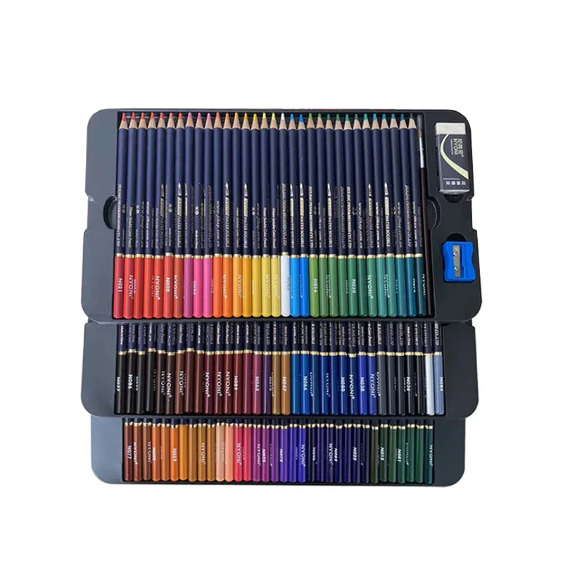 Wasserlösliche Buntstifte Set – Auswahl von 12 bis 100 Farben