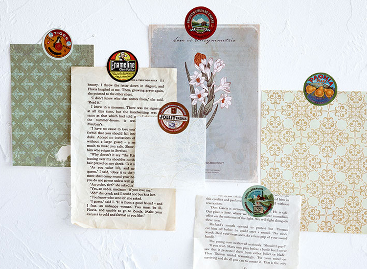 Retro Marken Sticker