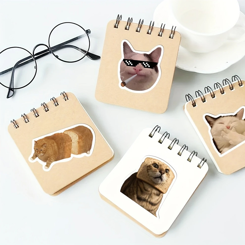 Katzen Sticker Set – 50 unterschiedliche matte Vinylmotive